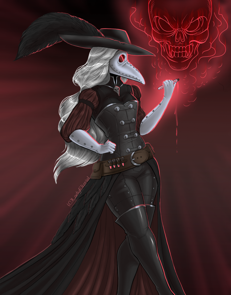 Plague Doctor Fem Art