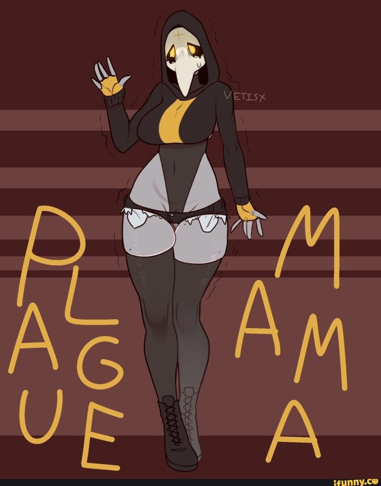 Plague doctor Margaret Vetisx