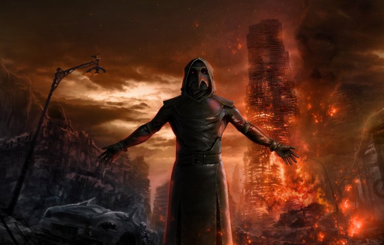 Chum doctor in fire art