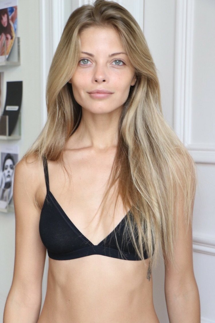 Alina Shmygol in a swimsuit