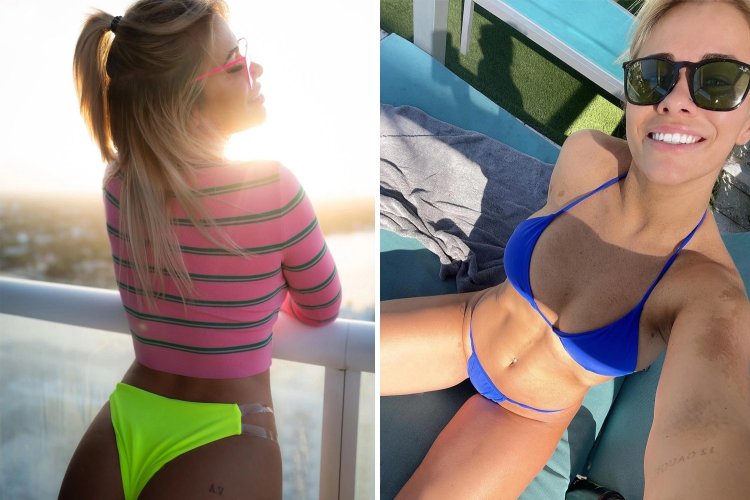 Page Vanzant in the bathroom