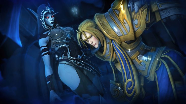 Warcraft Silvana and Anduin