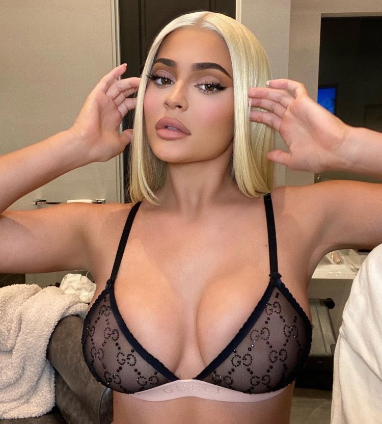 Kylie Jenner in underwear 2020