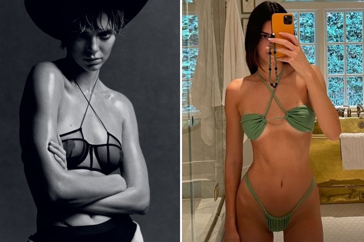 Kendall Jenner Topless