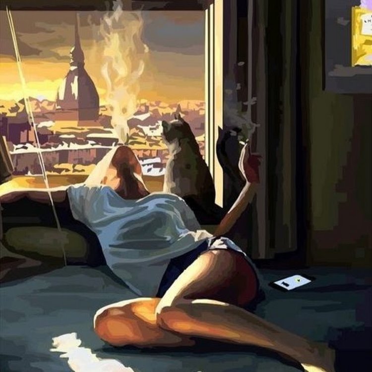 Rendezvous with A Lonely Girl in A Dark Room