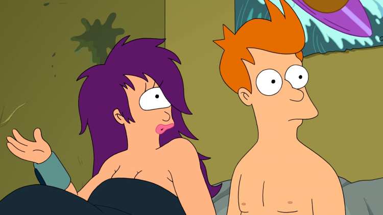 Turanga Leela and Fry