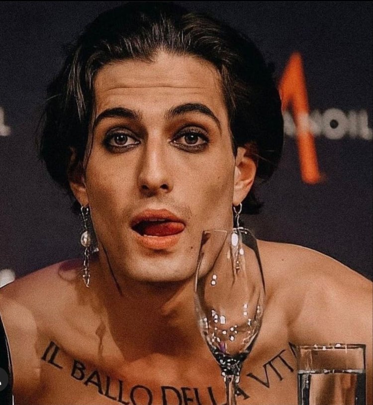 Måneskin Group Damiano David