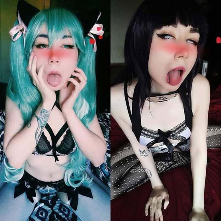 Ahegao real life