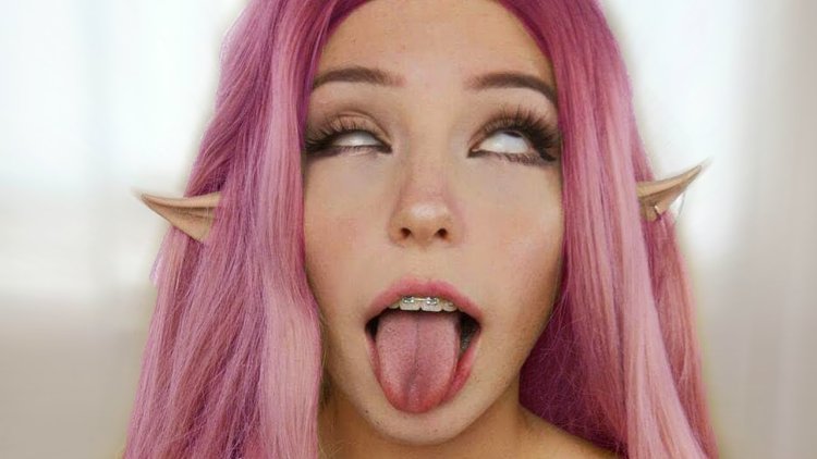 Belle Delphine ahegao