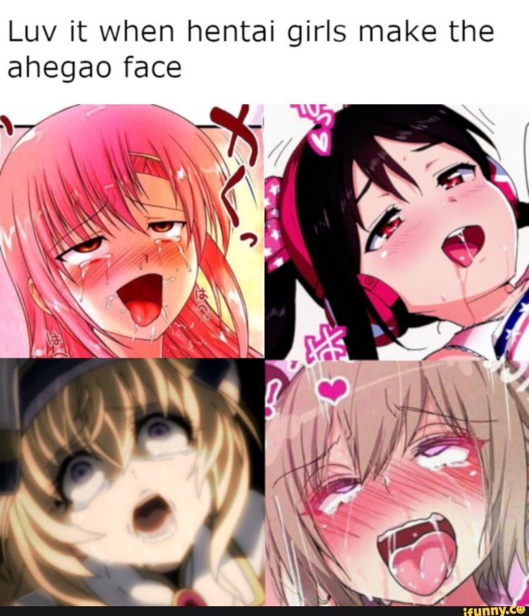 Ahegao opposite