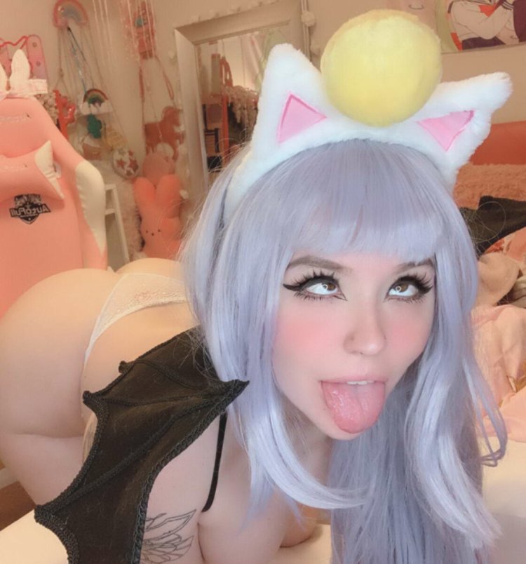 Ahegao in real life cosplay