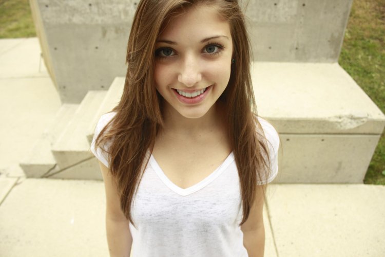 Cute faces of teenage girls