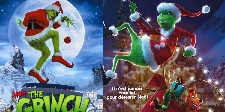 Grinch new year poster