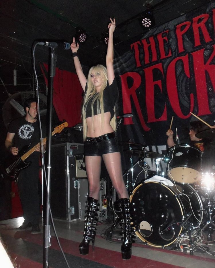 Taylor Momsen nude in concert
