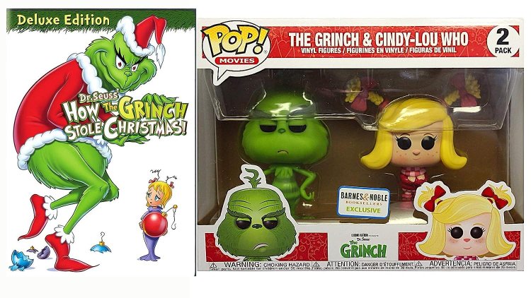 Funky pop New Year's Grinch