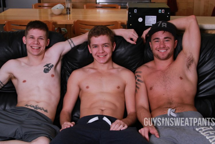 Ian Levine, Stefan Nash and Liam Riley gay Video