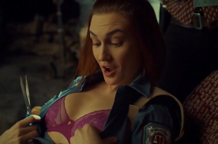 Dominique Provost-Chalkley and Katherine Burrell nude