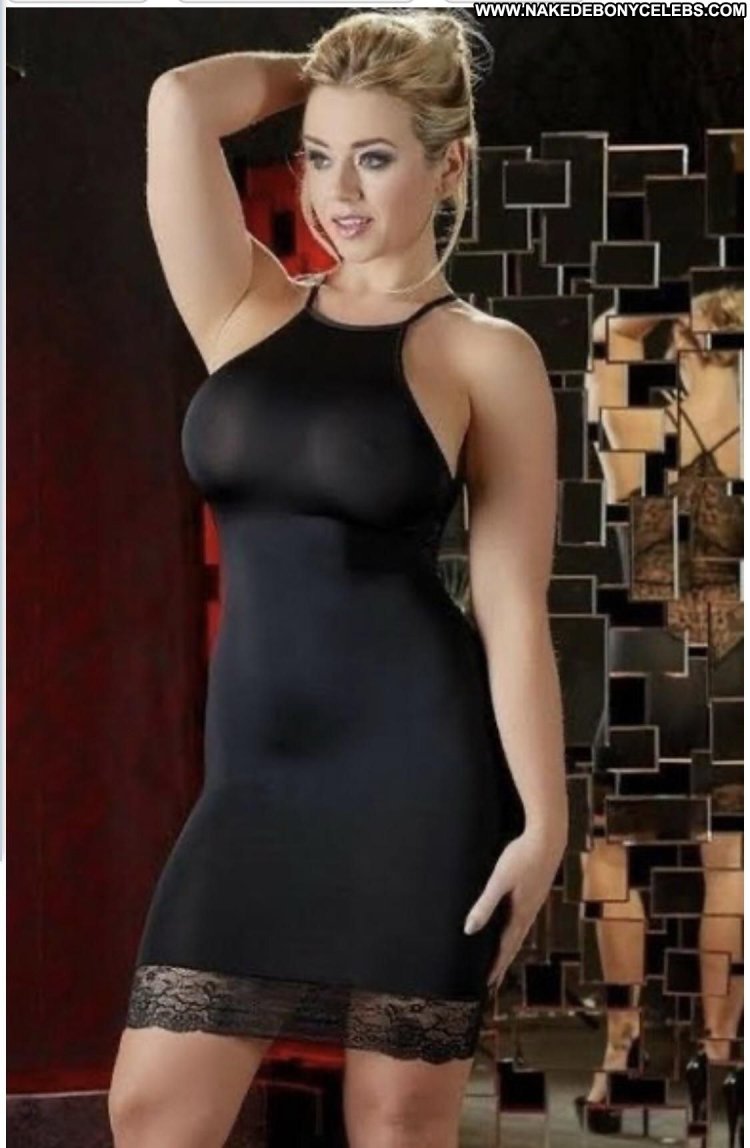 Krissy Lynn in a dress