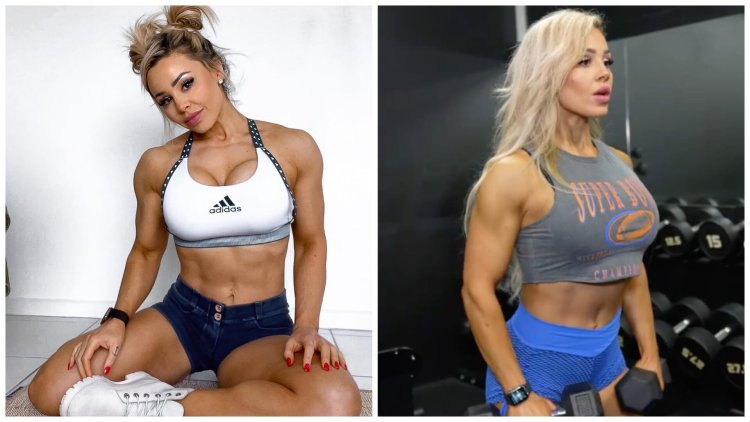 Fitness model Stephanie Sanzo