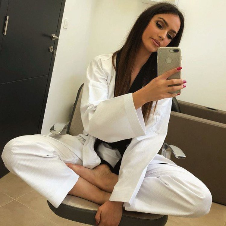 Serbian taekwondo player Sara Demjanovich