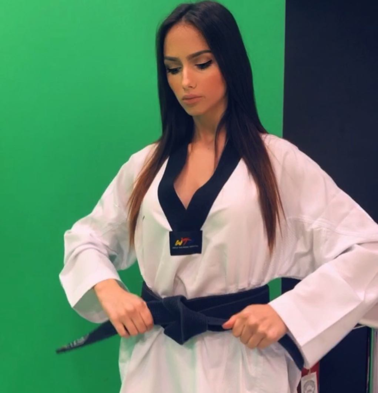 Sara Damyanovich karate