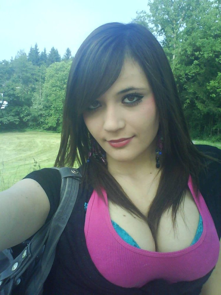 Emo girl with big breasts