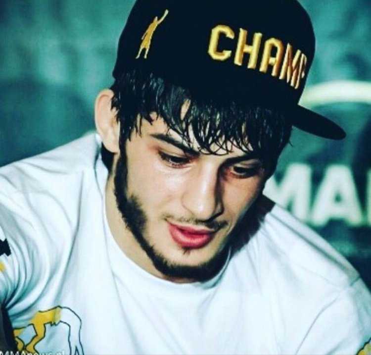 Chechen wrestler Anzor Azhiev