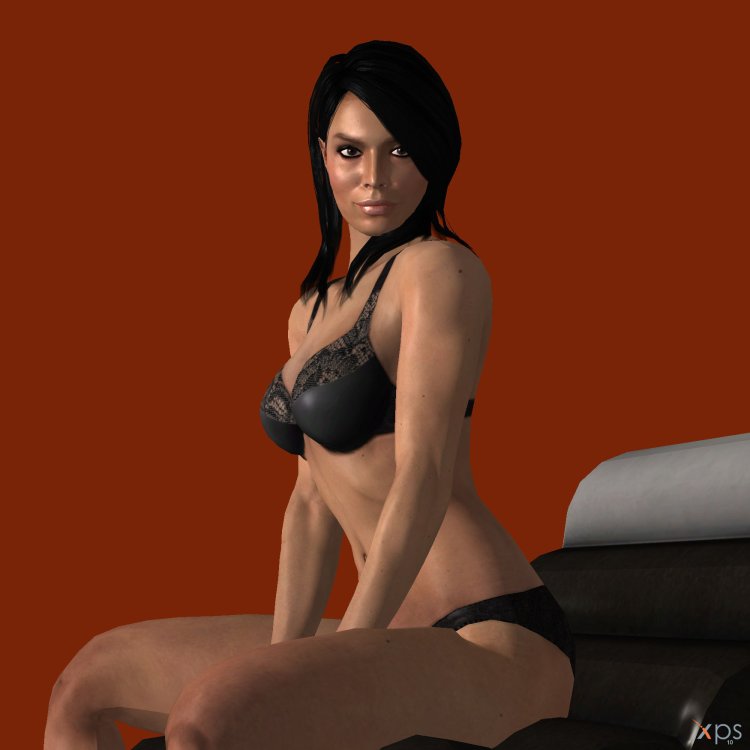 Ashley Williams in lingerie