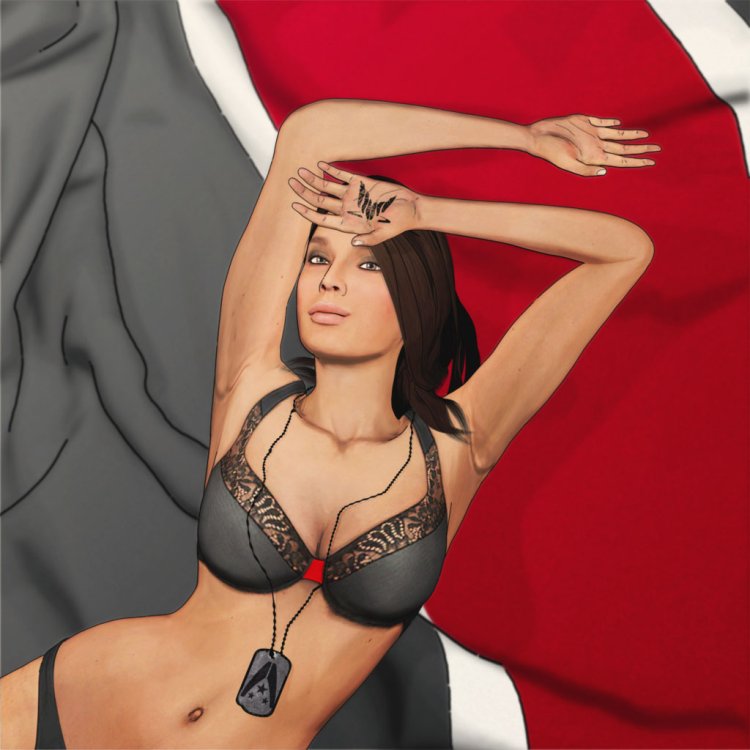 Mass Effect Ashley Williams in Lingerie
