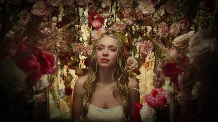 Sydney sweeney euphoria in flowers