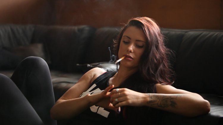 Celeste Williams smoking fetish