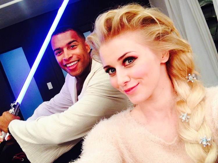 Alena Omovich topless