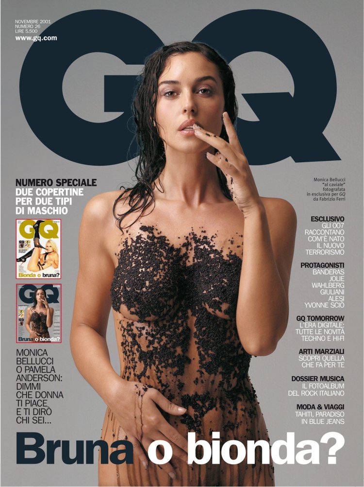 Monica Bellucci gq 2000