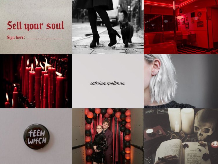 Sabrina Spellman Aesthetics dark