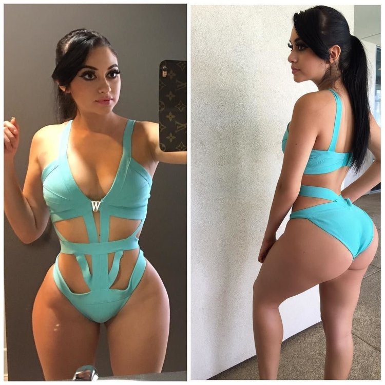 Model + size Pamela Alexandra