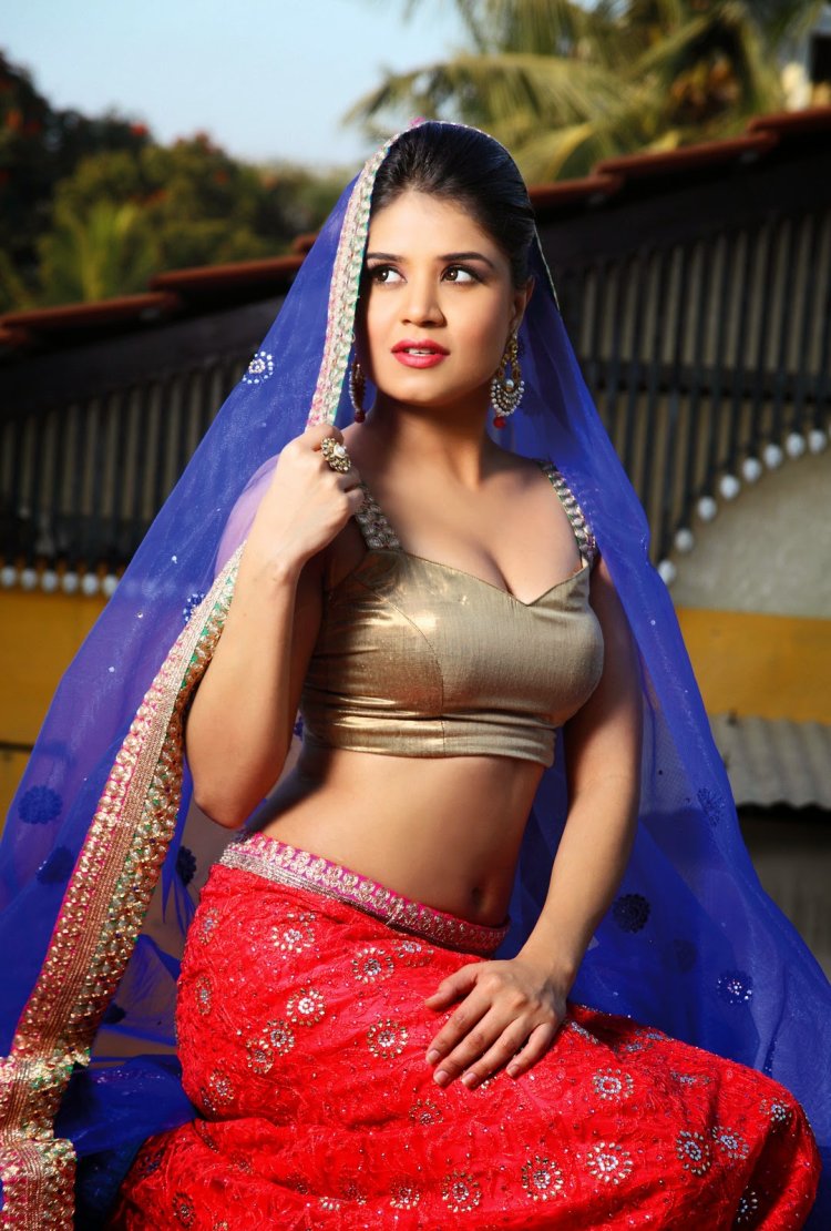 Sony Charishta hot navel