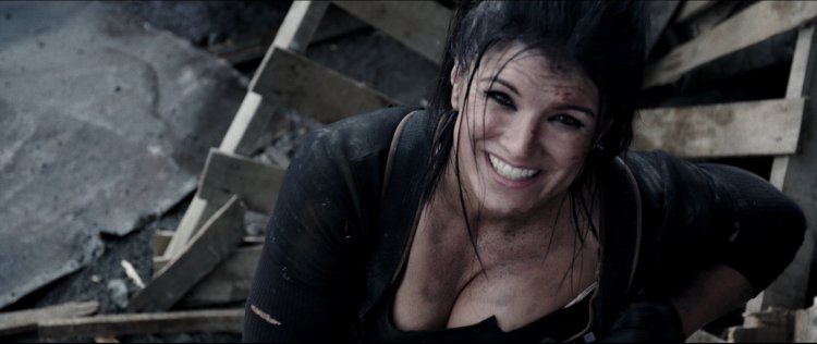 Gina Carano after the fight