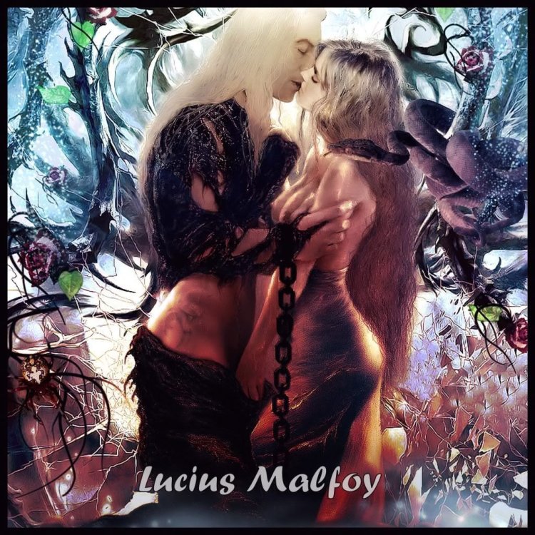 Lucius Malfoy and Hermione Granger