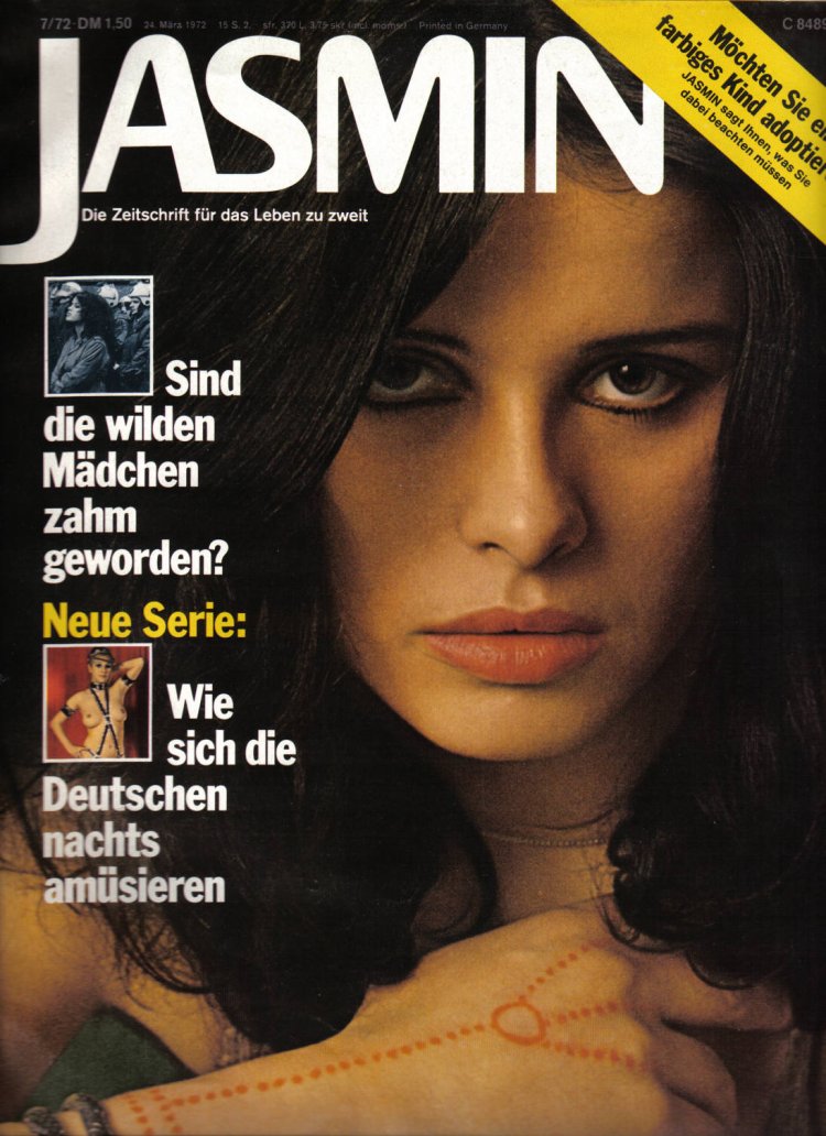 Model Susan Shaw, 1975