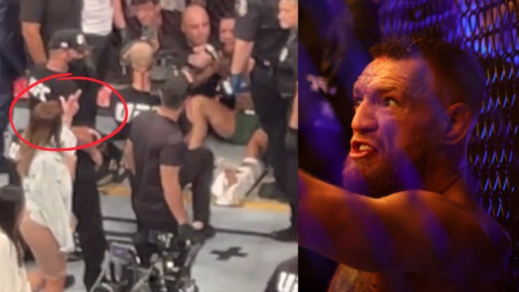 Jolie and Conor McGregor