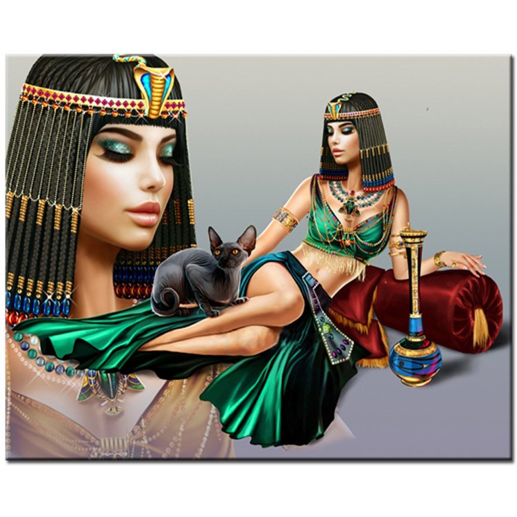 Egyptian queen Cleopatra art