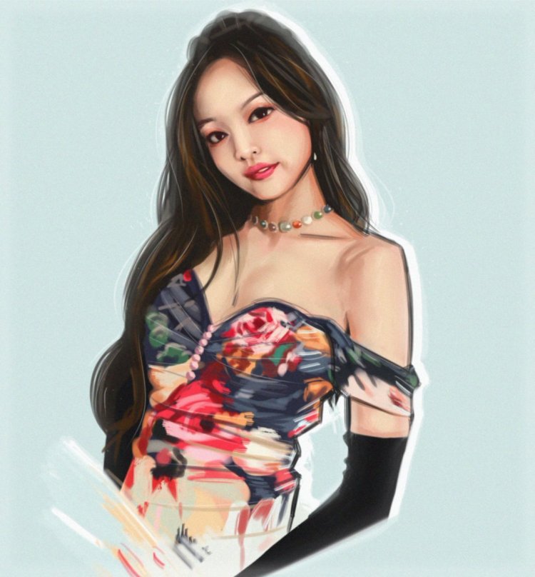 Jennie from BLACKPINK art