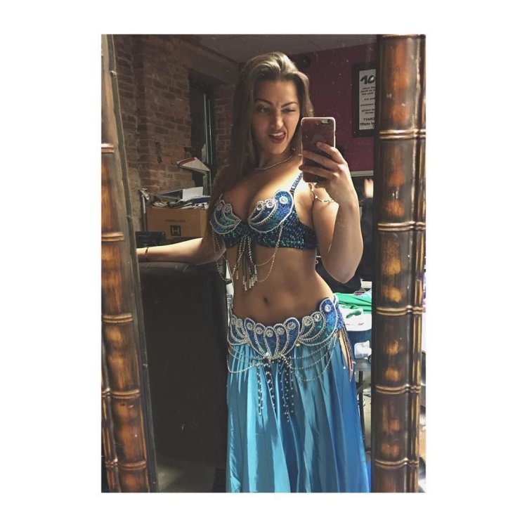 Dani Daniels in costume