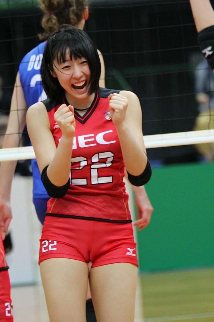 Japanese volleyball player Saori