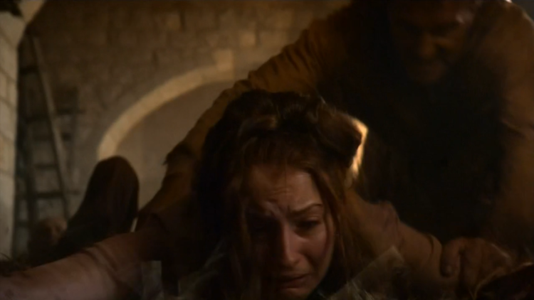 Sophie turner game of thrones scene