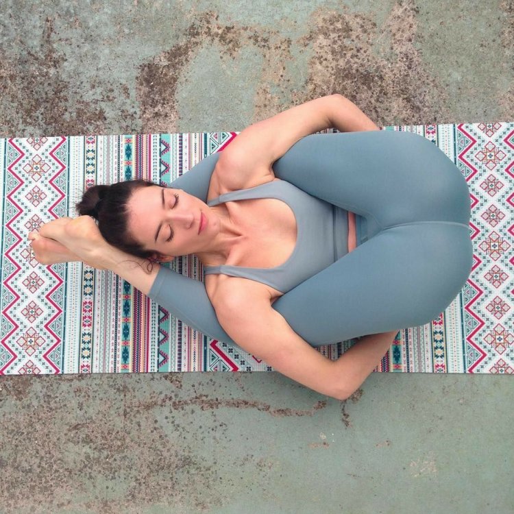 Yoganidrasana (Yogic Sleep Pose)