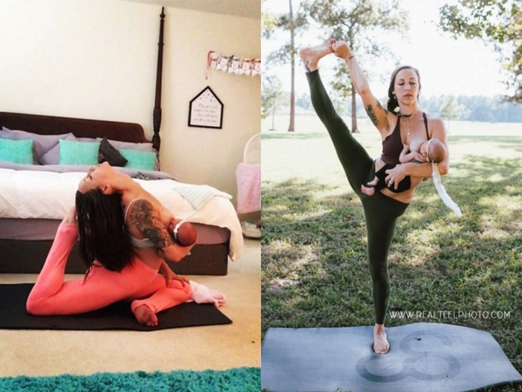 Breastfeeding yoga