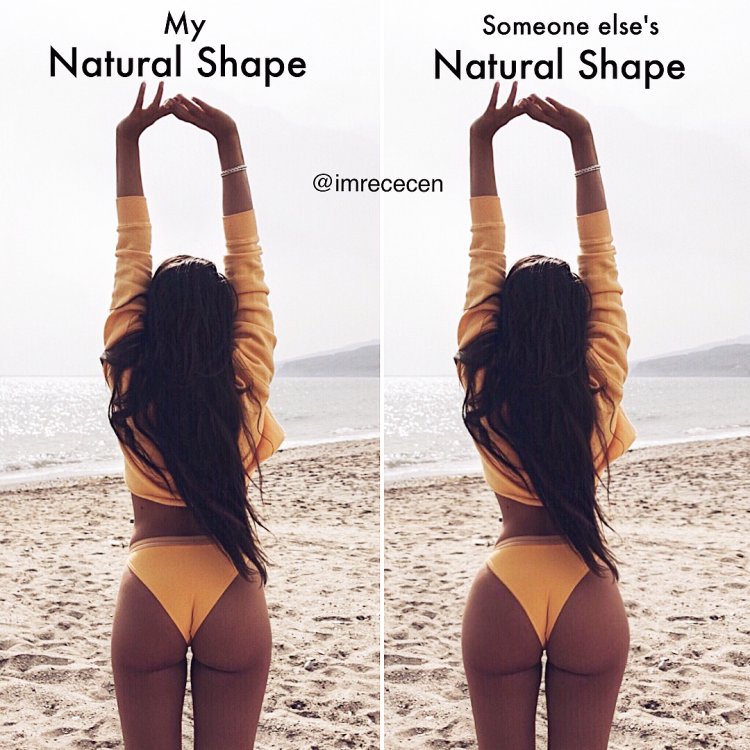 Figure on Instagram and in life