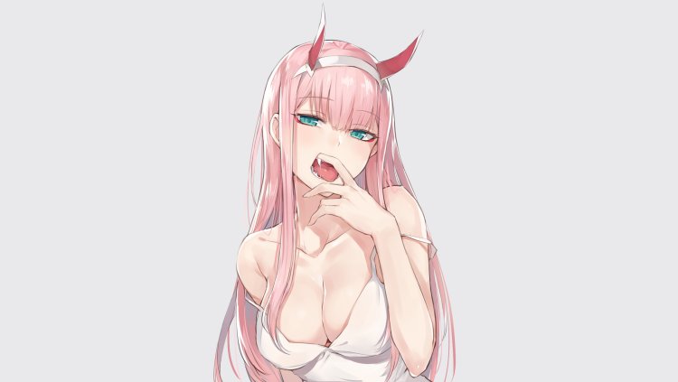 Zero two anime ahegao