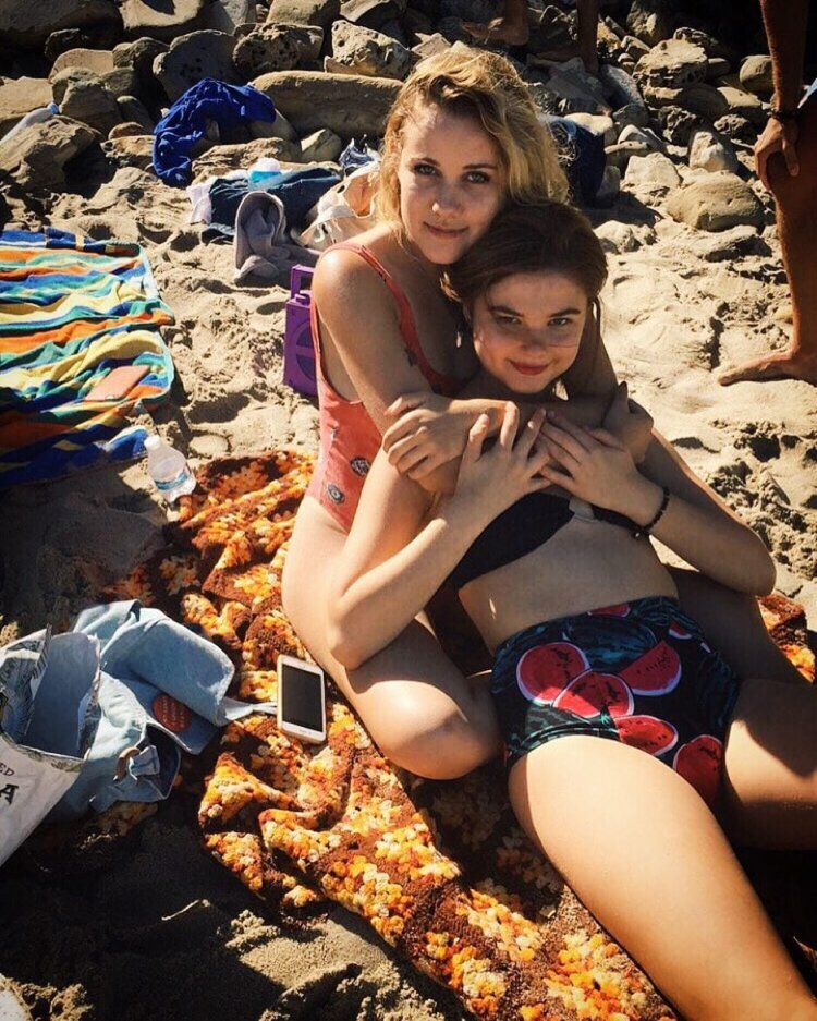 Stephanie Scott in a swimsuit